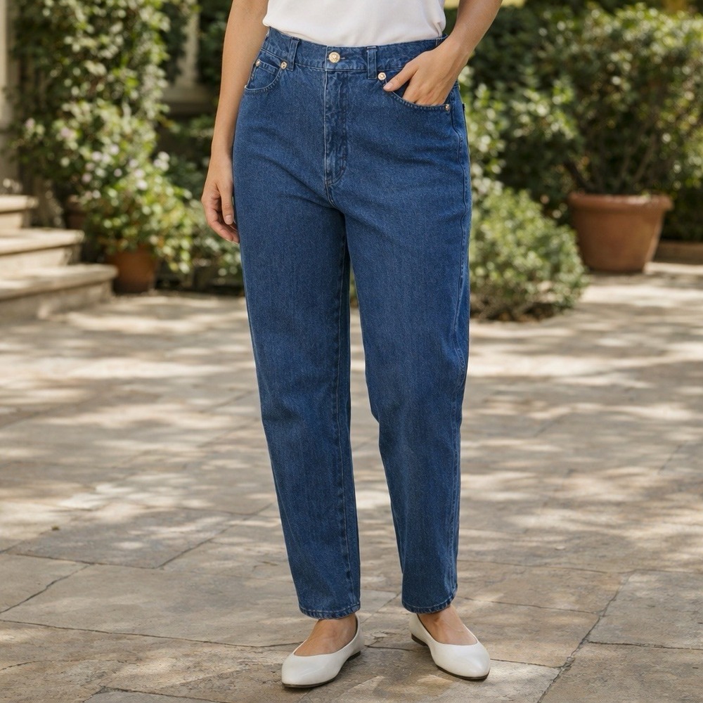 Y2K Escada Margaretha Ley High Rise Jeans‎ Capsule Luxury Academia 42 (L)